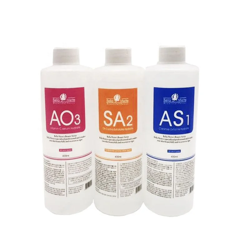 hydra aqua clean dermabrasion facial solutions S1 S2 S3
