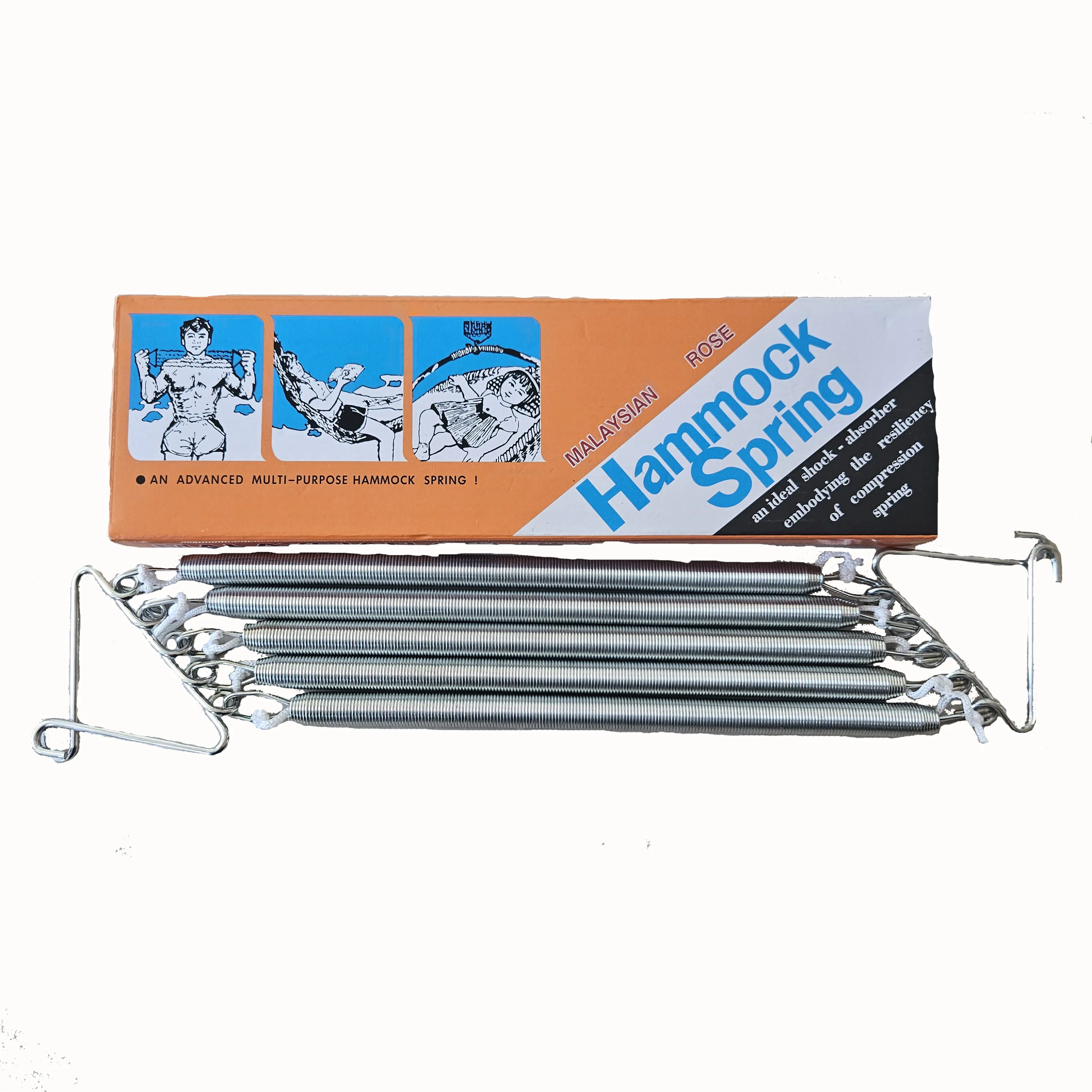 Factory ready stock safe baby cradle hammock spring hook set swing bed durable goods