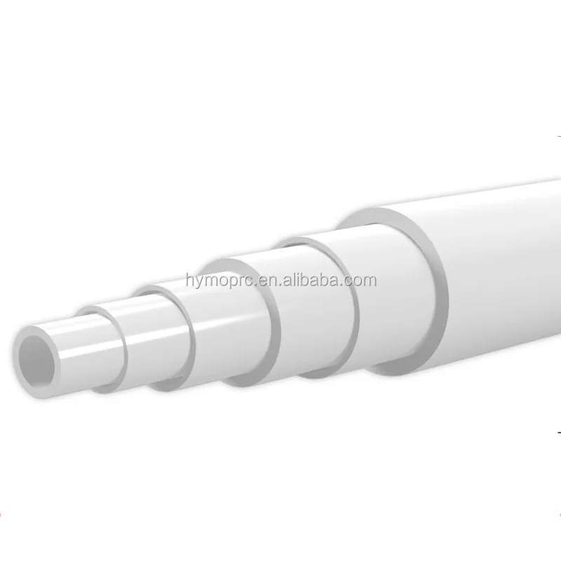 china supplier manufacture white color 1 inch pvc plastic water pipes prices