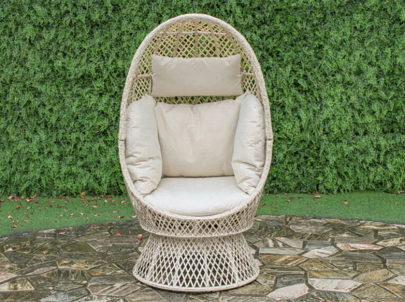 Outdoor Rattan Bed Leisure Garden Courtyard Beach Bed Home Bath House Hotel Leisure Garden Rattan Bed Sofa