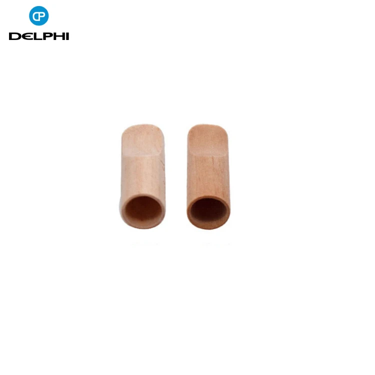 
OEM Custom dry herb disposable mini wooden cigar tips cigarette filter smoking tips 