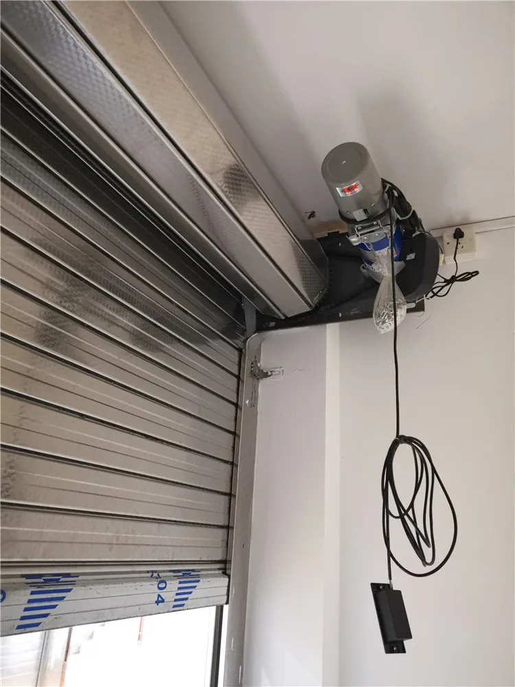 
High Speed Door Interior Hurricane Windproof Isolation Stainless Steel Roller Shutter Doors 