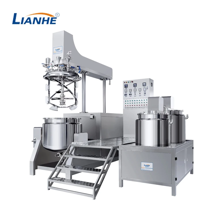 Direct Selling ABB Motor High Shear Speed Vacuum Emulsifying Mixer Homogenizer Mayonnaise Ketchup Jam Condensed Milk