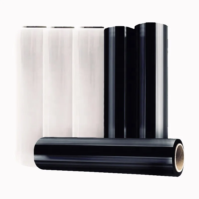 Low Price Plastic Packaging Film Pallet Wrap Lldpe Stretch Wrap Film Door Stretch Film Wrapping Machine