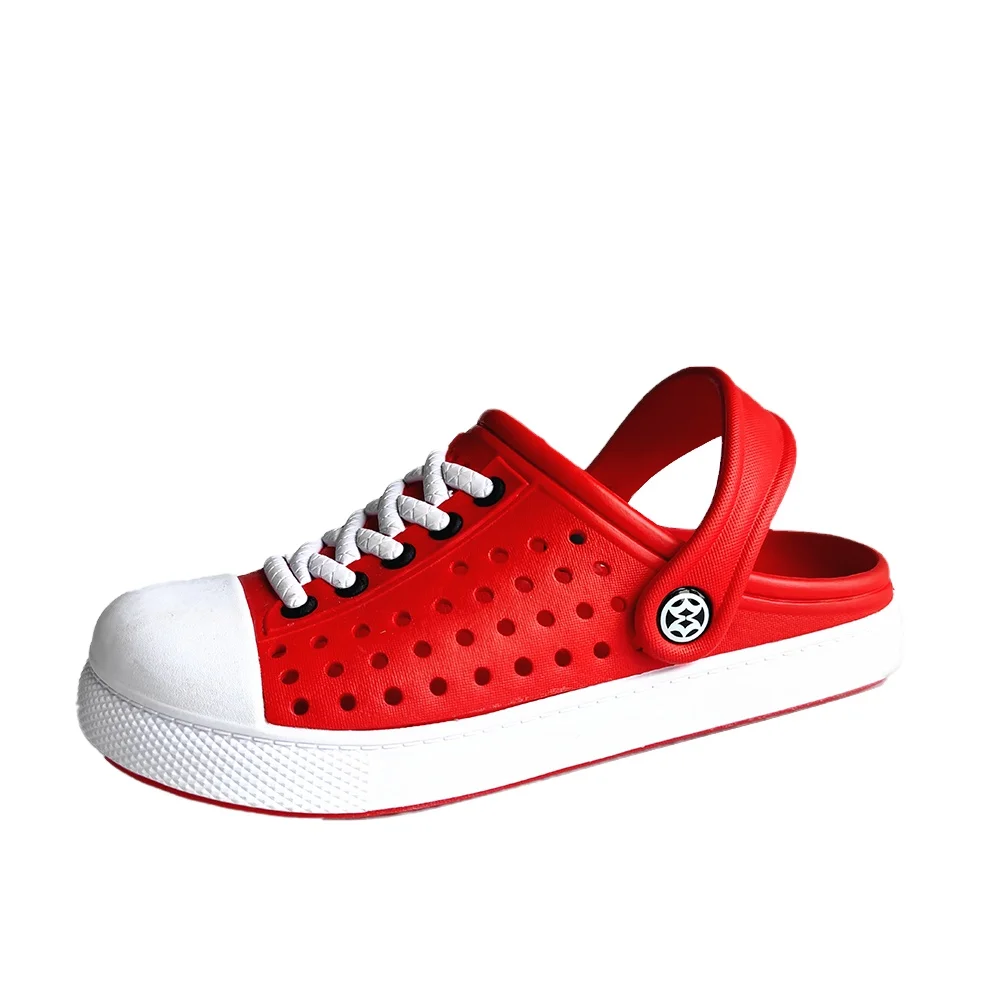 Unisex Custom Summer Water Clog Sandal for Kids Quick Dry Slip-On with Heel Strap Anti-Slip Feature Made EVA Insole Material