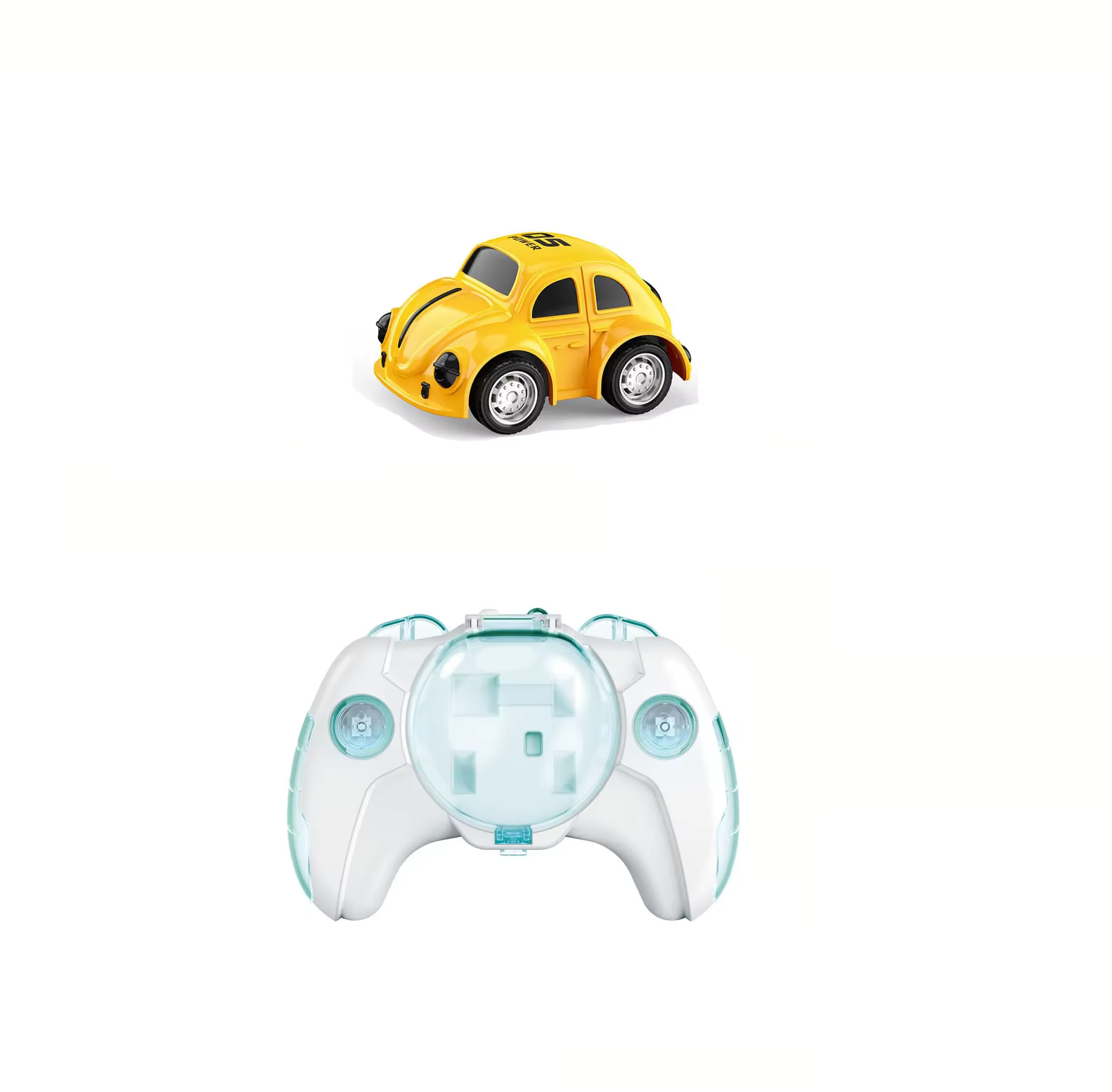 Hot sale 4 Color 2.4 Ghz Radio Control Mini Alloy 2 CH RC Car Remote Control Lighting Detachable Car