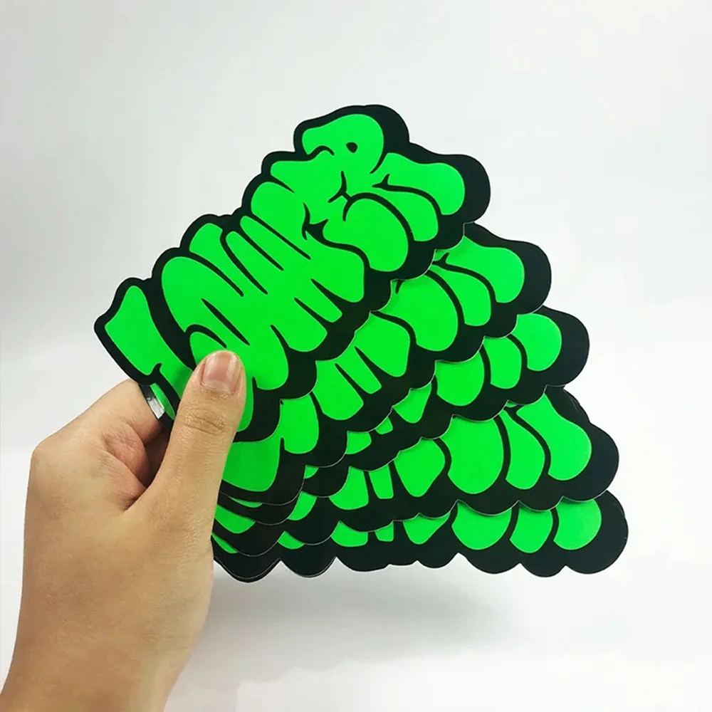Personality Kawaii Notebook sticker Cartoon waterproof scratch resistant permanent film self-adhesive label decorative label
