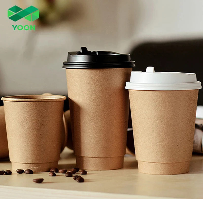
Good Price Cups Eco-friendly Bagasse Compostable Cup Disposable PLA Hot or Cold Cups OEM Manufacturer 