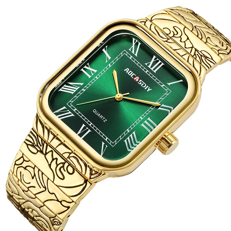 AOCASDIY Watch For Men High Quality Fashion Luxury Watch Waterproof Luminous Stainless Stain Wristwatch Men Clock reloj hombre