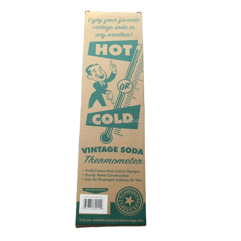 
Metal tin advertising thermometer metal 