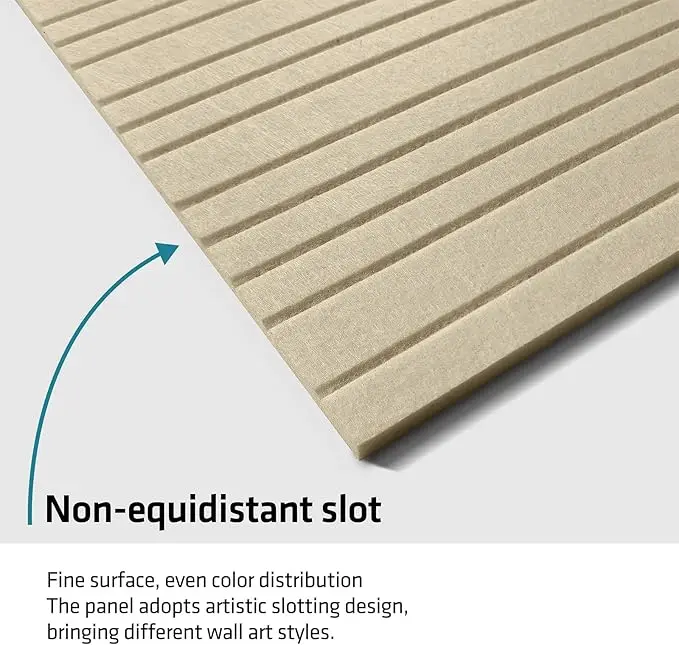 Large Acoustic Panels Sound Proof Panels for Walls Decorative Self-Adhesive Acoustical Wall Panels