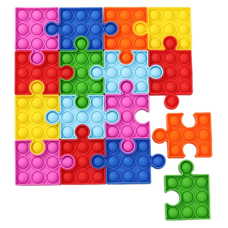 
Sensory Toys for child Interactive Game Toy Rainbow Push Bubble Popper Jumbo Big Pop Board Fidget Toy 