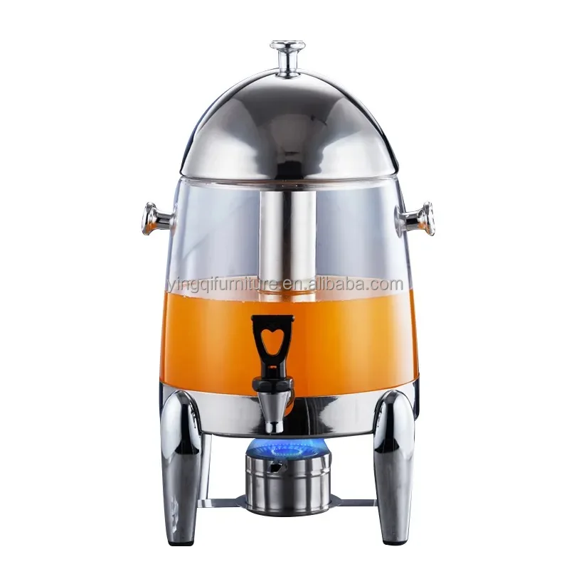 Wholesale 12L Cold Beverages Juice Coffee Dispenser Hotel Buffet Equipment Stainless Steel Drink Dispensers