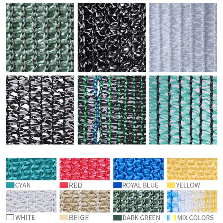 High Quality Shade Net Hdpe Plastic Green Mesh