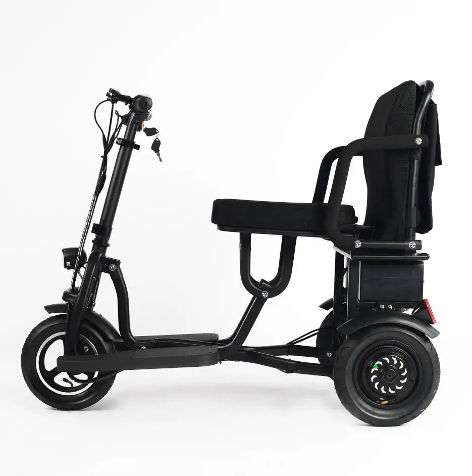 
15mph speed all weather wisking senior waterproof compact mobility scooter 