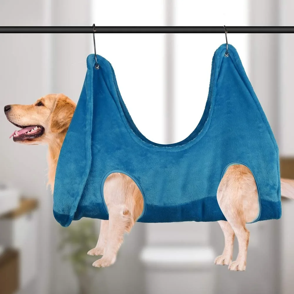 Pet Cat Bath Towel Dog Grooming Hammock Restraint Bags for Bathing Washing Grooming and Trimming Nail