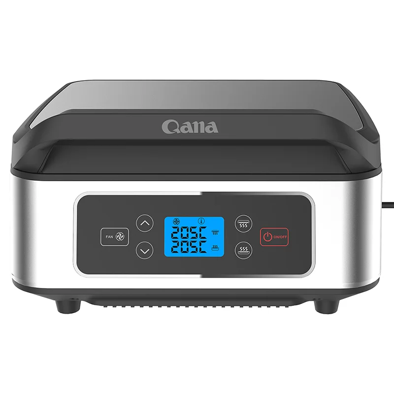 Qana custom wholesale steak grill machine Panini Press Grill  Indoor Grill Tools  Gourmet Sandwich Maker Non-Stick Coated Plates