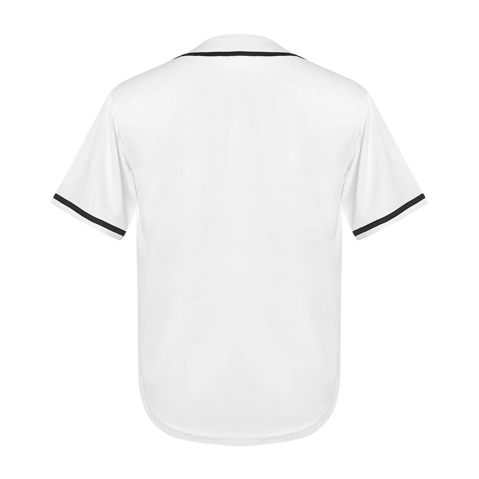 Youth Baseball Jersey Blank Boys T Shirt Button Down Hip Hop Fashion Sport Shirts Tops for Girls S-XL