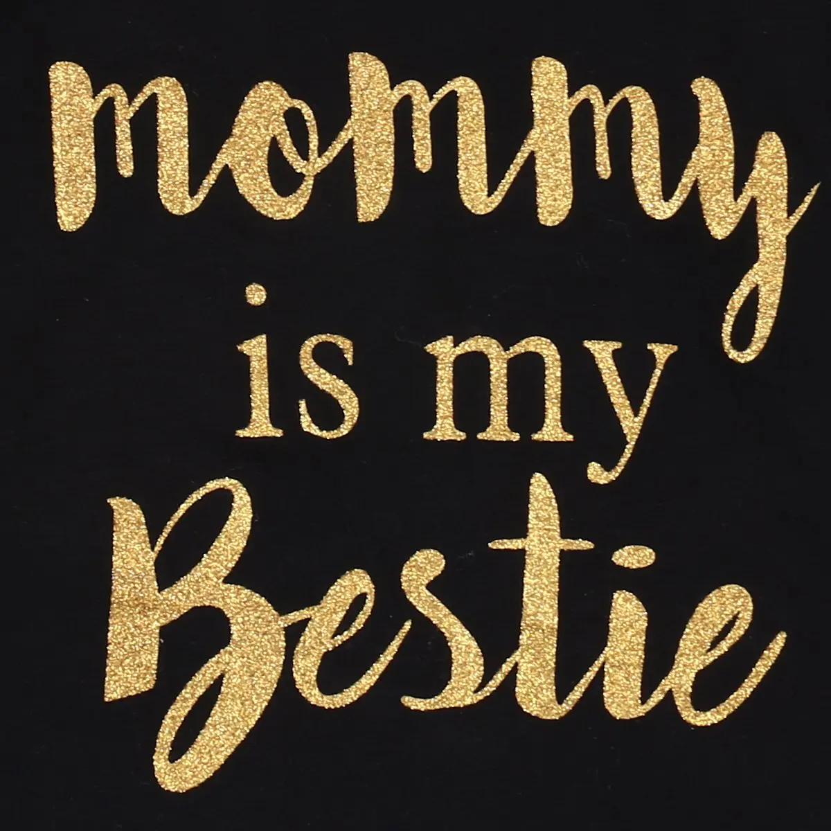 
Hot sale 3 month baby girl rompers ruffle long sleeve Bestie gold foil printing girls romper and headband 2 pcs 