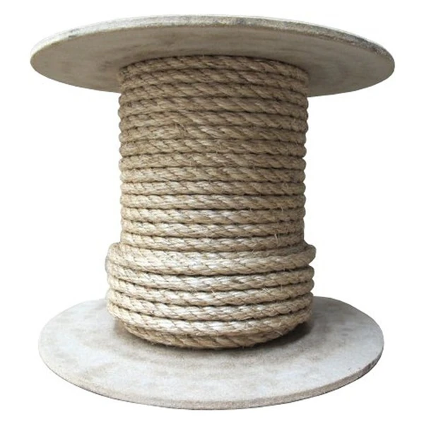 Trend Macrame Manufacturers braided 3 strands manila jute rope hemp rope sisal rope