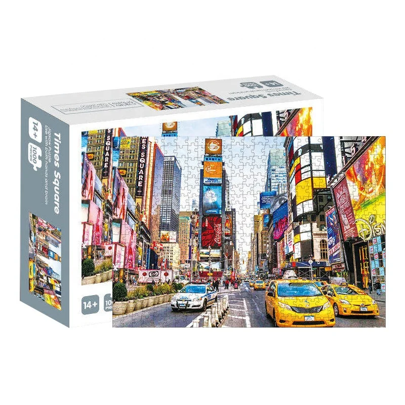 Индивидуальные интеллектуальные игрушки, Фотопечать 1000 штук пазлов от производителя