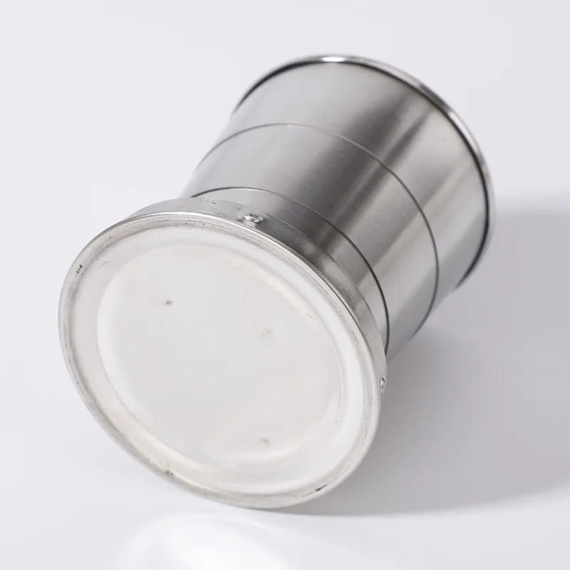 Stainless Steel Folding Telescopic Cup Portable Outdoor Shot Glass