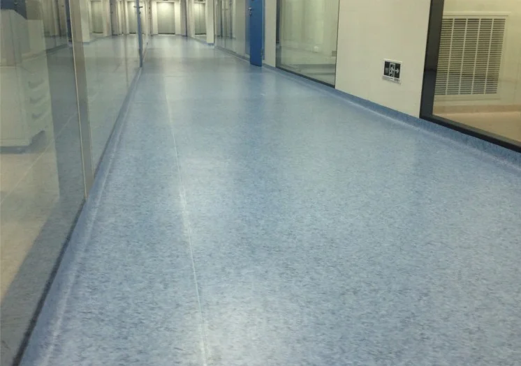 Hospital Homogeneous Various Color Choice Vinyl Floor Roll