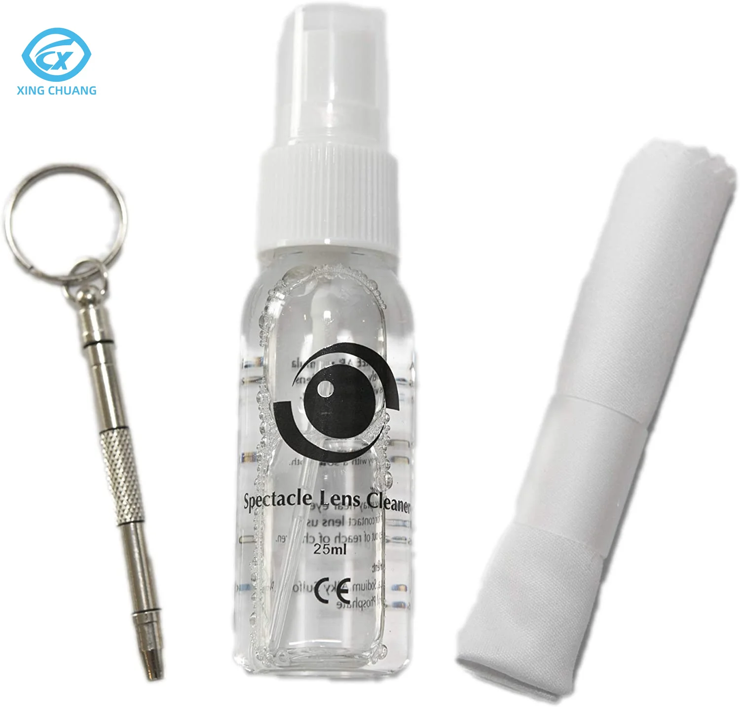 Wholesale Spray Glasses Cleaner Kit Glasses Lens Cleaner For Lens And Screen Cleaning Solution With Cloth And Screwdriver