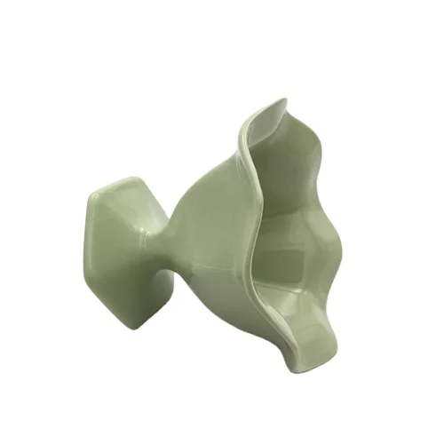 Custom ceramic ice cream bowl unique shape ceramic cereal bowls