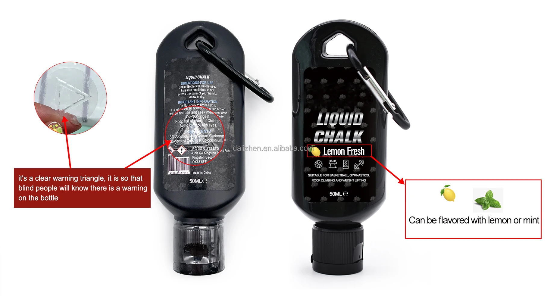 Прямая продажа с завода высококачественный жидкий спортивный Мел для тяжелой атлетики сухих