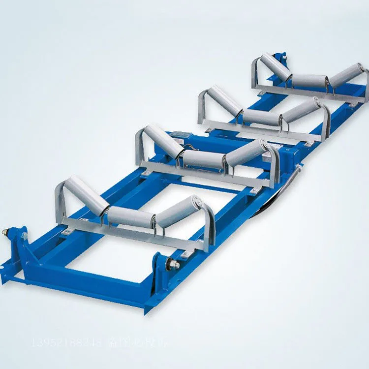 High  Precision Electronic Dual Belt Idler Conveyor Scale For Gold Recovery Plant  Belt Scale