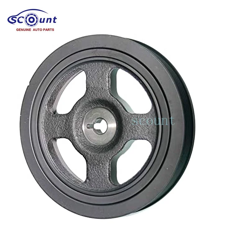 Scount High Quality Crankshaft Pulley 23124-2B010 For HYUNDAI ACCENT ELANTRA