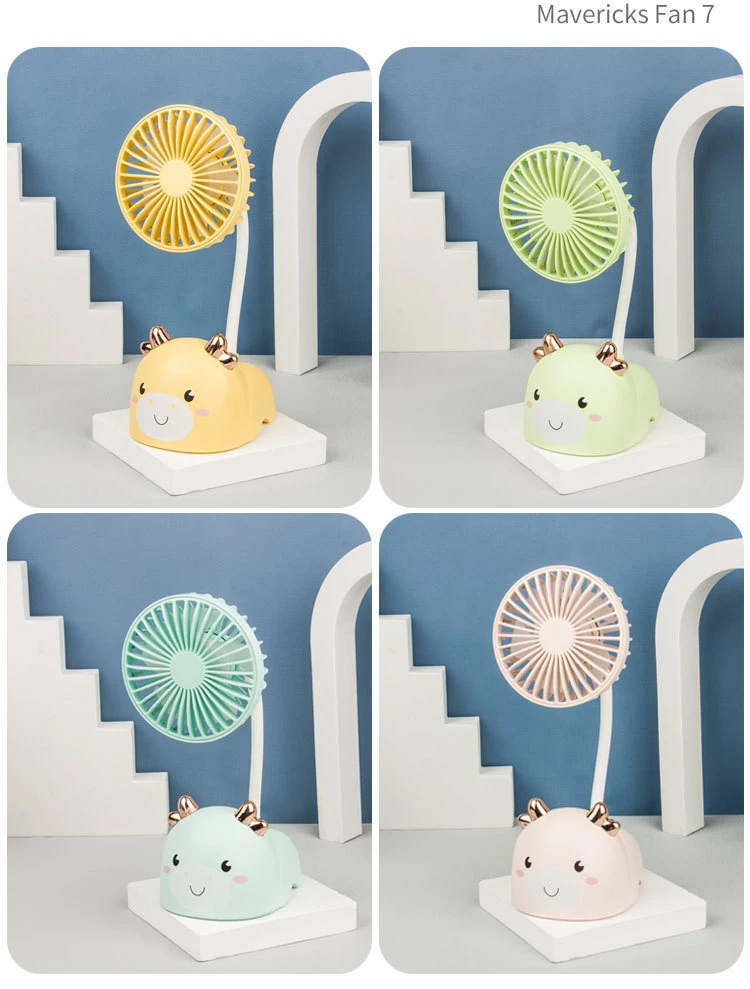 Small Electric Cooling Handheld Standing Usb Rechargeable Battery Portable Mini Fan