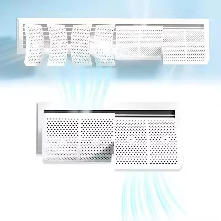 Central air conditioning duct type air conditioning outlet baffle anti direct blowing grille universal wind deflector