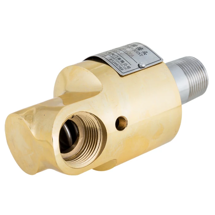 mono flow ball joint for conduit rotary seal water brass swivel fitting