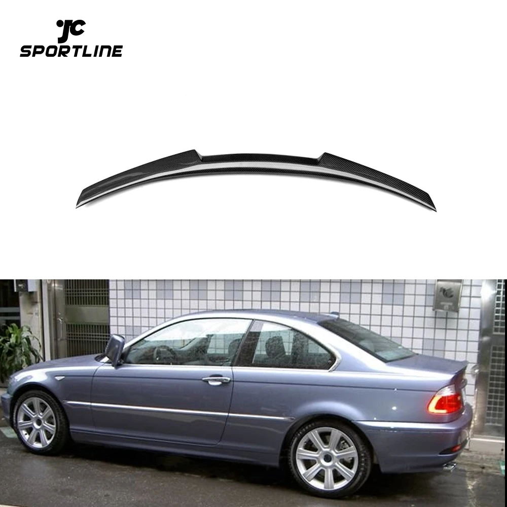 Carbon Fiber E46 Rear Spoiler for BMW 325Ci 330Ci M3 Coupe 2-Door 1999-2006