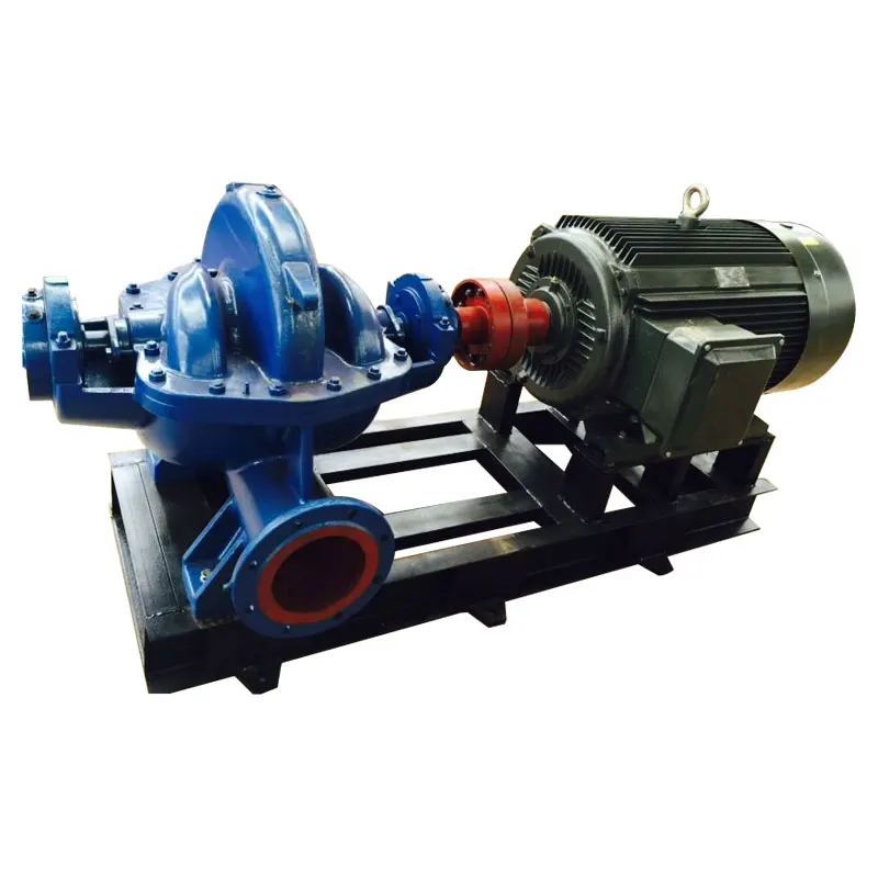 350m3/h irrigation supply 50m head 75kw electric motor two-way inlet centrifugal pump