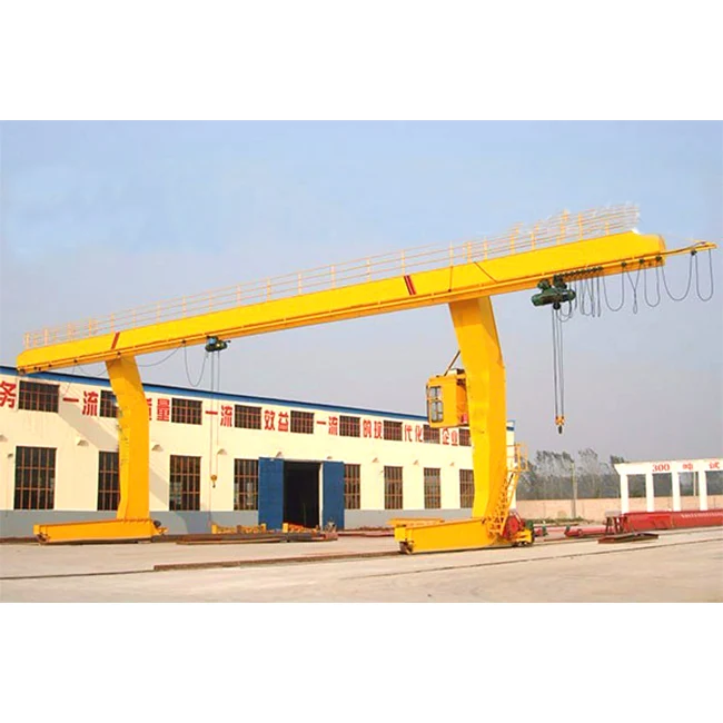 10t 15t 20t 30t gantry overhead crane mobile rail mounted electric hoist lifting mh gantry crane with cable