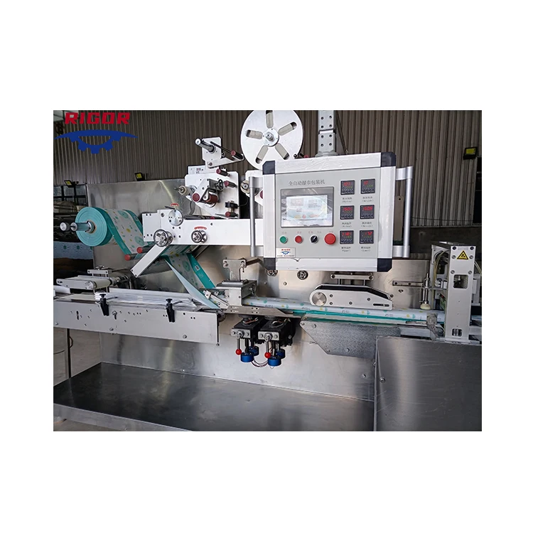 Packing And Making Machine For Wet Tissues Wet Wipes Machinery Full Line