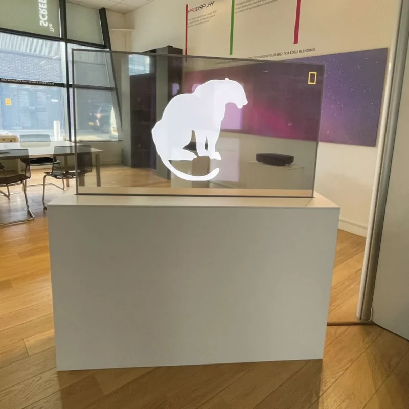 Android 55 Inch Transparent OLED Displays and Transparent Interactive Smart OLED Touch Display Screens