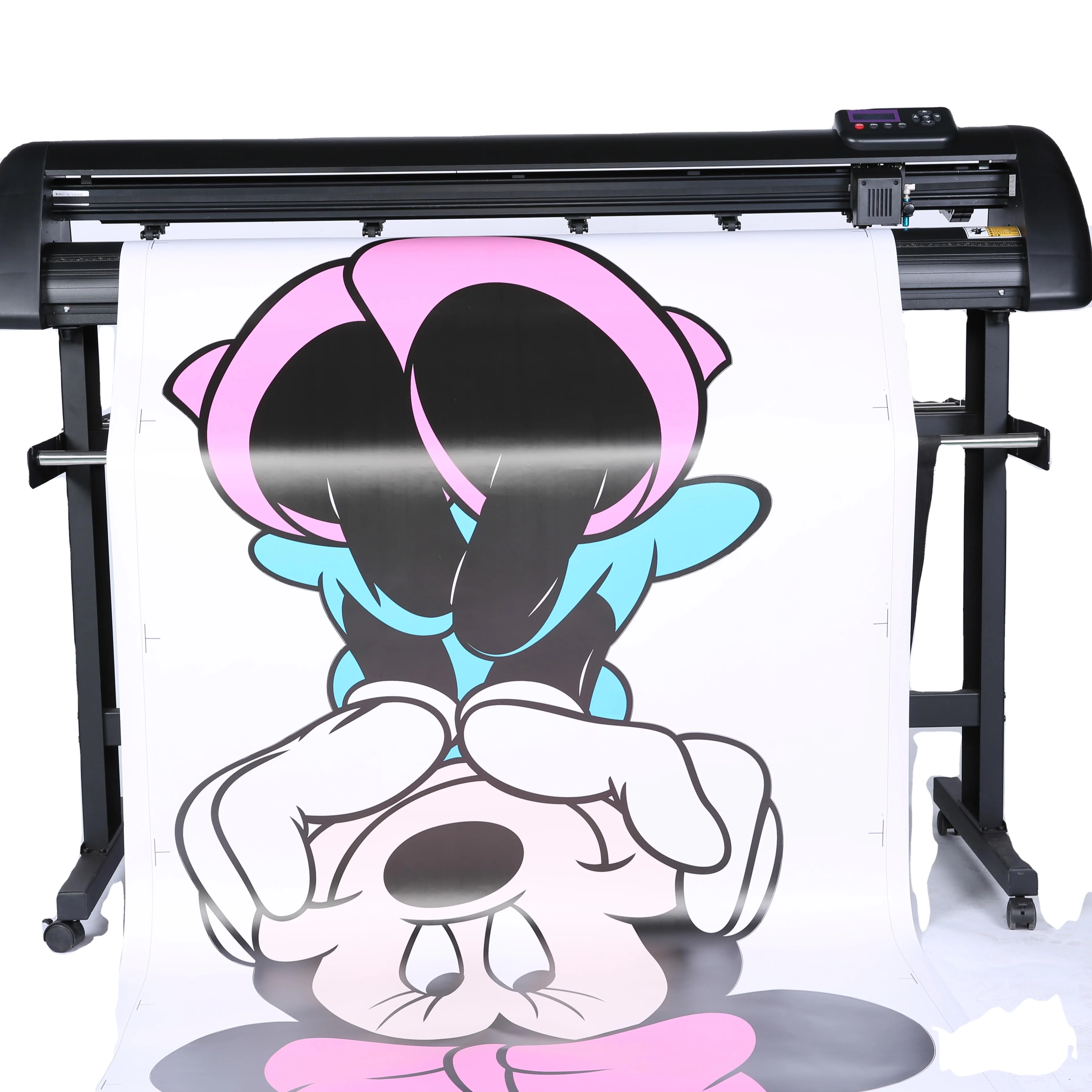 High Quality GC721-ABJ  auto contour cutter  Machine  cutting plotter vinyl cutting machine 720MM