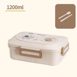 Factory Wholesale BPA Free Children Bento Lunch Box Food Container Microwave Safe Plastic Lunch Box Kids Set for School