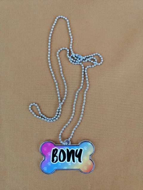 Hot sale sublimation blank dog tag two side printable with aluminum plate insert