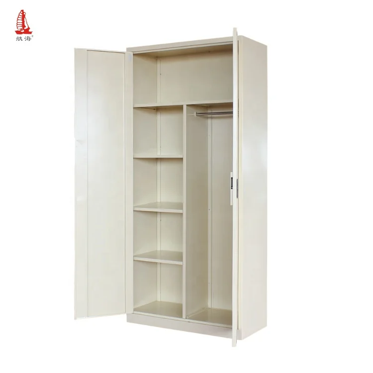 Indian Style Steel Locker Almirah Wall Mounted Clothes Cupboard For Bedroom Design