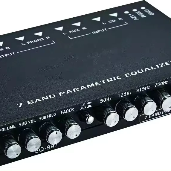 APIEL OEM 7 Band  Car Mp3 Player mixer amplifier Equalizer