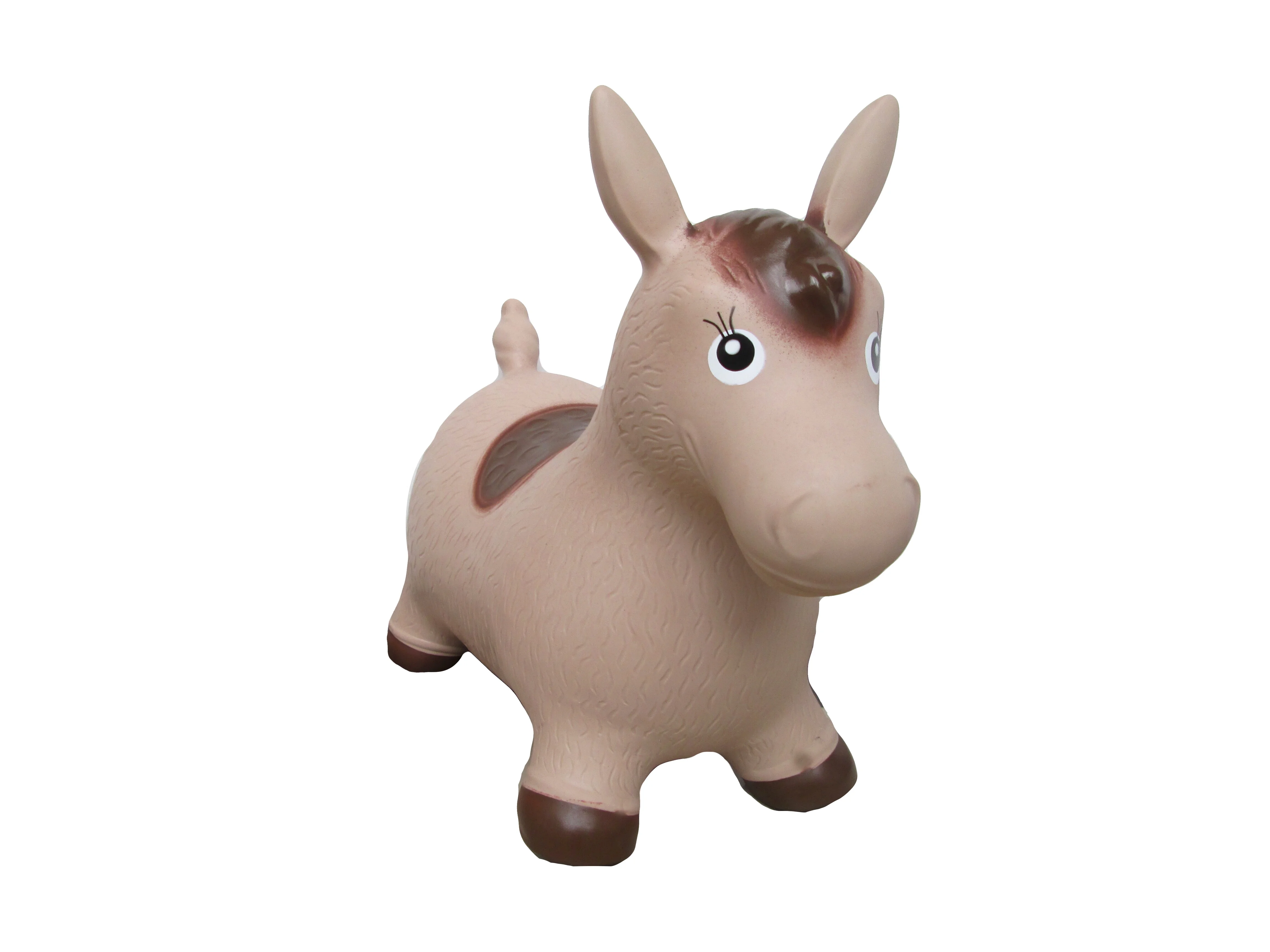 
OEM design Hot sales brown Donkey Inflatable Jumping animal for kids 
