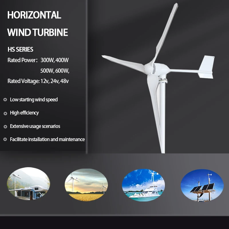 Wind Home System Price 800w 1000w 1.5kw 2KW 3KW Wind Turbine Generator Manufacture wind system Price list