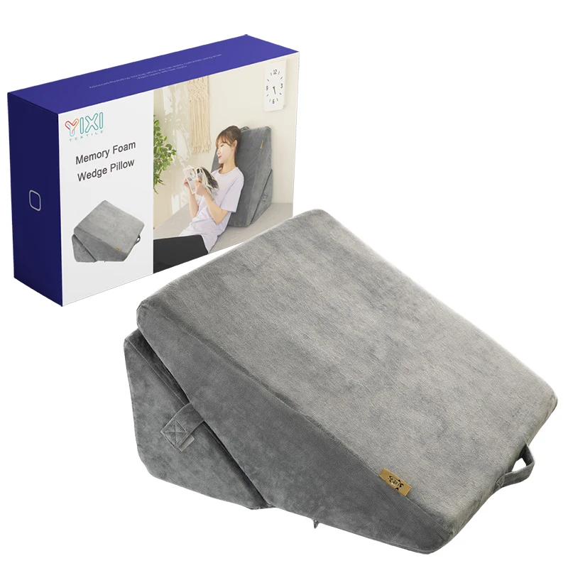 Custom Wholesale Acid Reflux Pregnancy Bed Reading Wedge Pillow