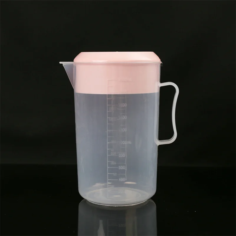 Хит продаж, лабораторные кухонные Пластиковые мерные стаканчики с крышками