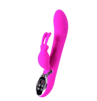 THE HORNY HARE- DUAL MOTOR 12 FREQUENCY HEATED VIBRATOR